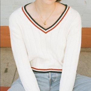 Brandy Melville White Sweater